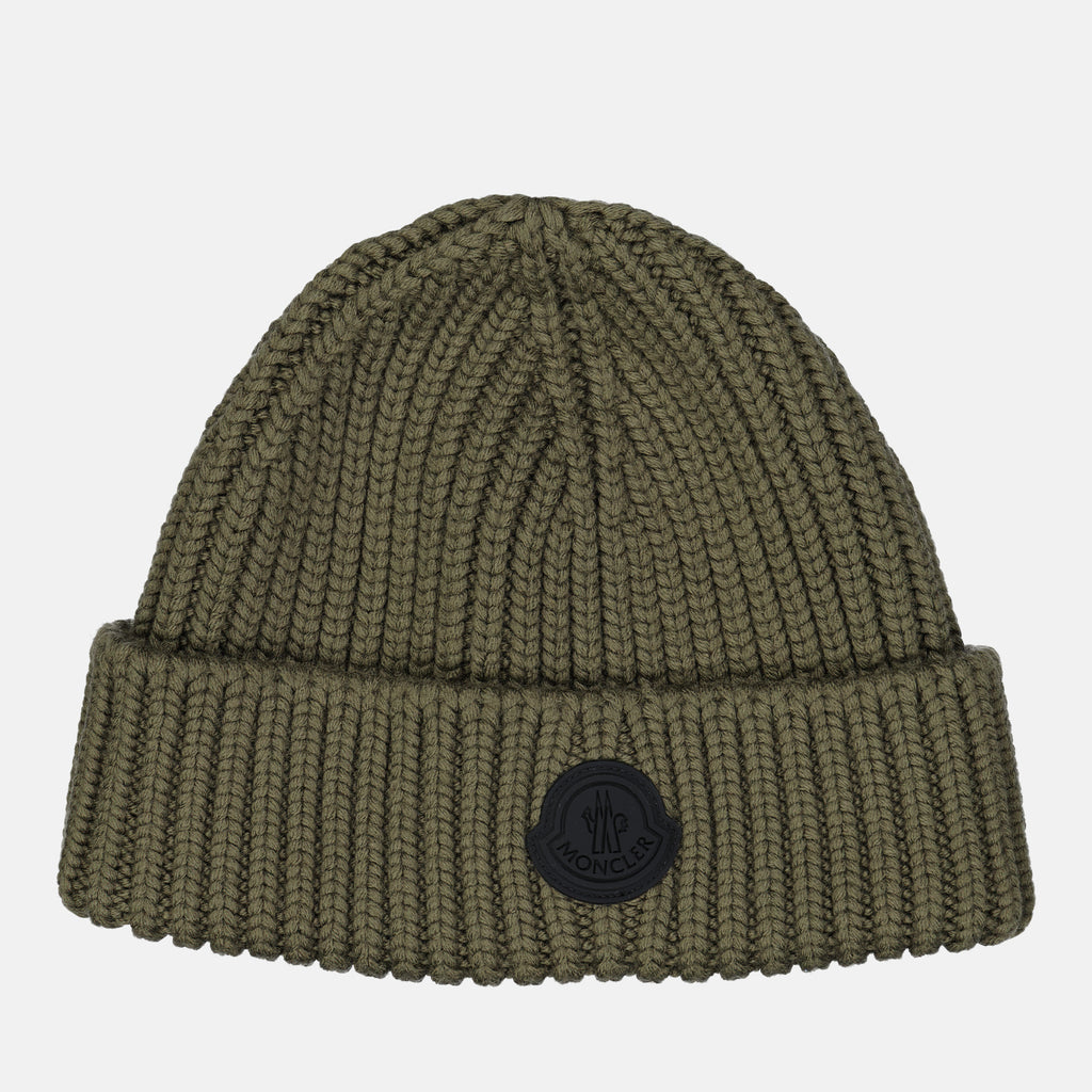 Hats, caps and beanies Logo beanie Moncler Green Man