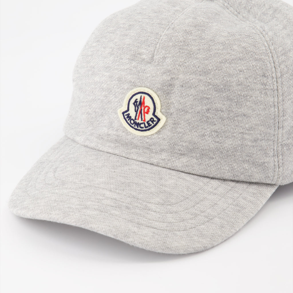 Chapeaux, casquettes et bonnets Casquette à logo Moncler Gris Homme