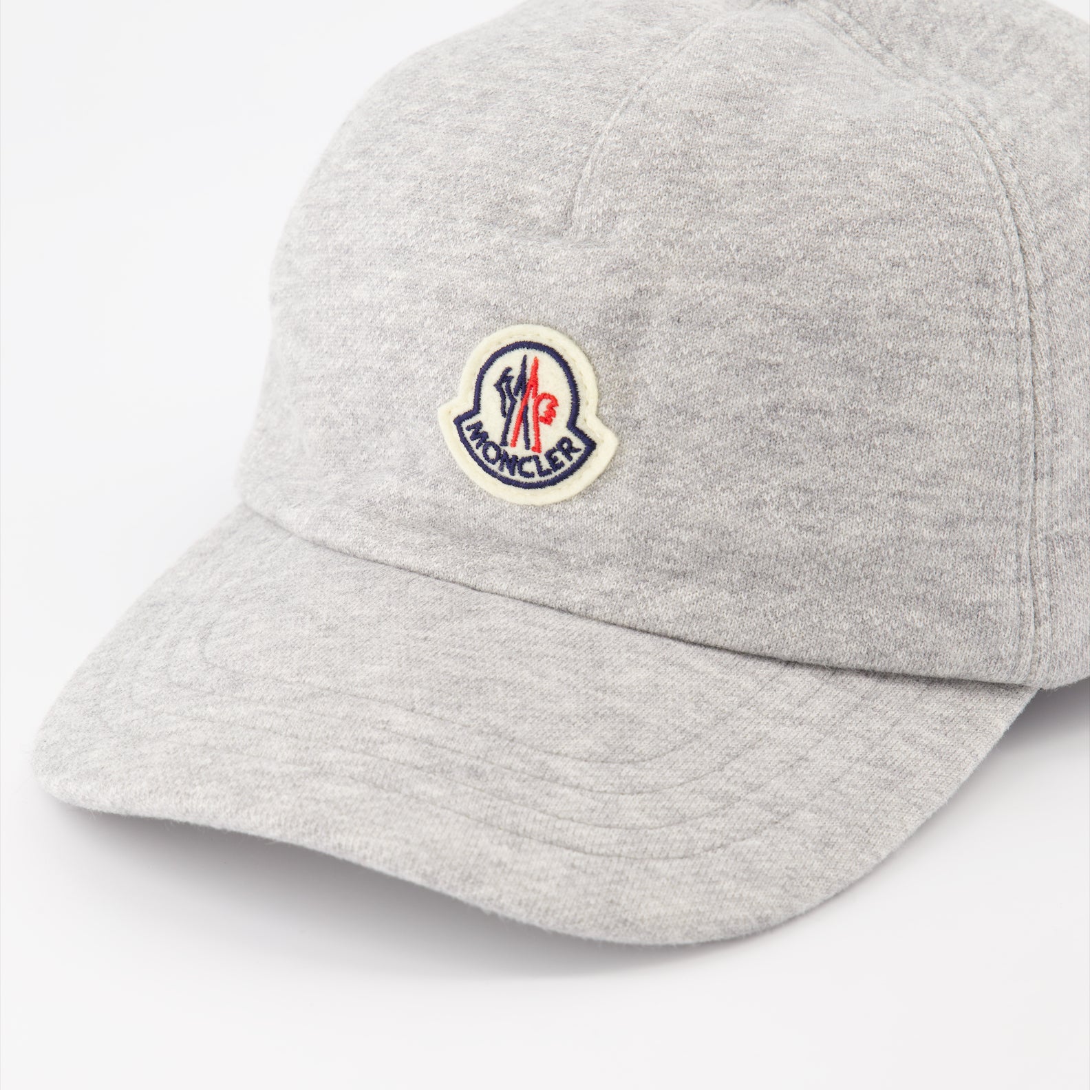 Chapeaux, casquettes et bonnets Casquette à logo Moncler Gris Homme