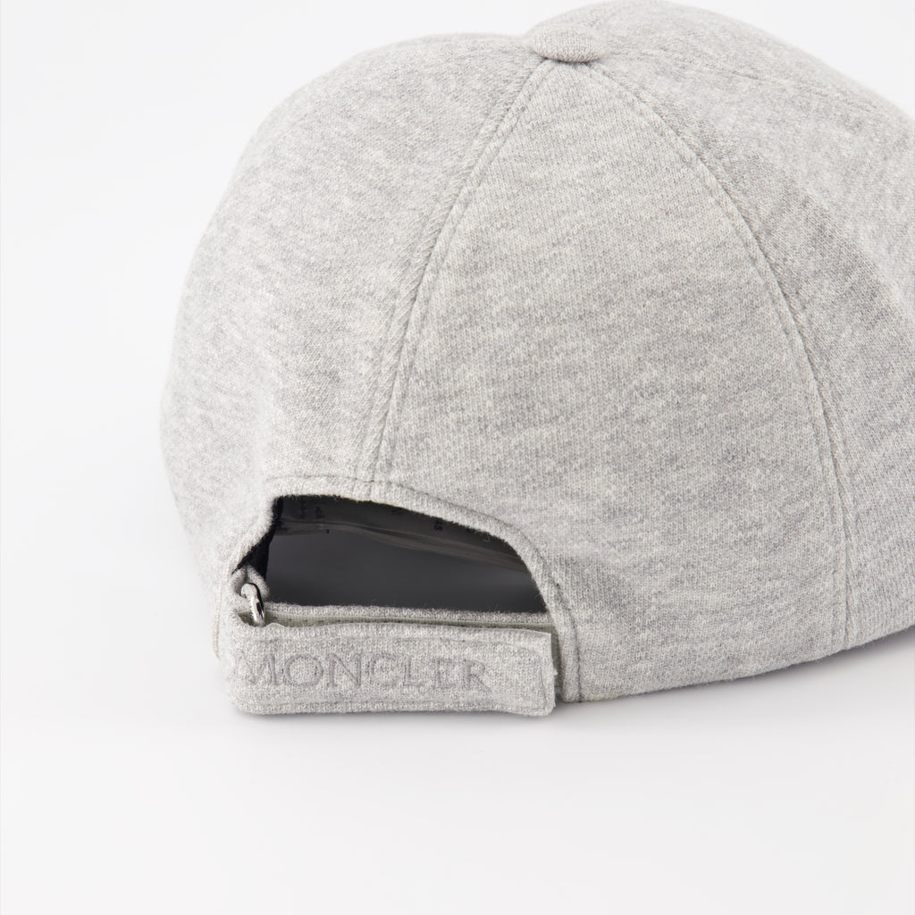 Chapeaux, casquettes et bonnets Casquette à logo Moncler Gris Homme