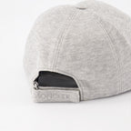 Chapeaux, casquettes et bonnets Casquette à logo Moncler Gris Homme