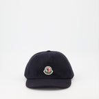 Chapeaux, casquettes et bonnets Casquette à logo Moncler Bleu Homme