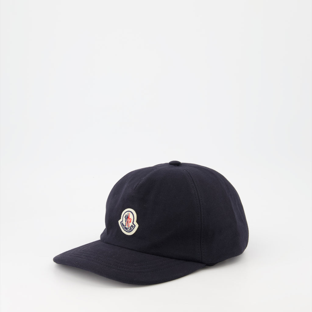 Chapeaux, casquettes et bonnets Casquette à logo Moncler Bleu Homme