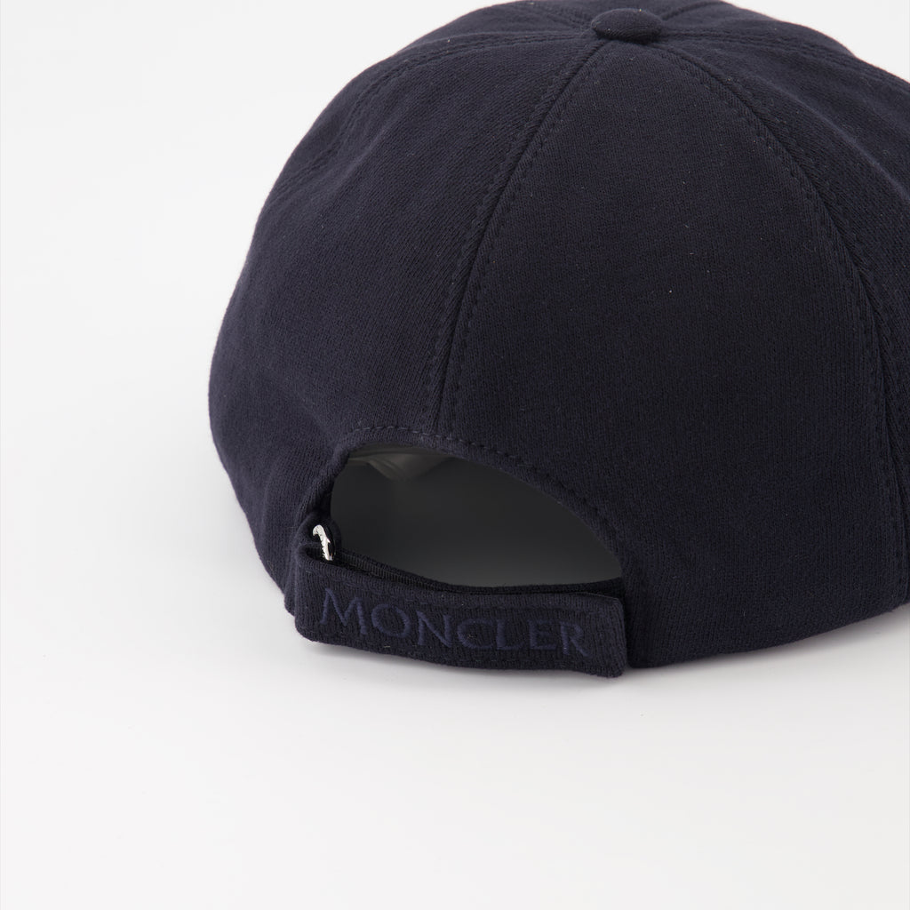 Chapeaux, casquettes et bonnets Casquette à logo Moncler Bleu Homme