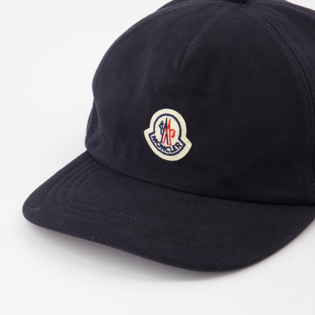 Chapeaux, casquettes et bonnets Casquette à logo Moncler Bleu Homme