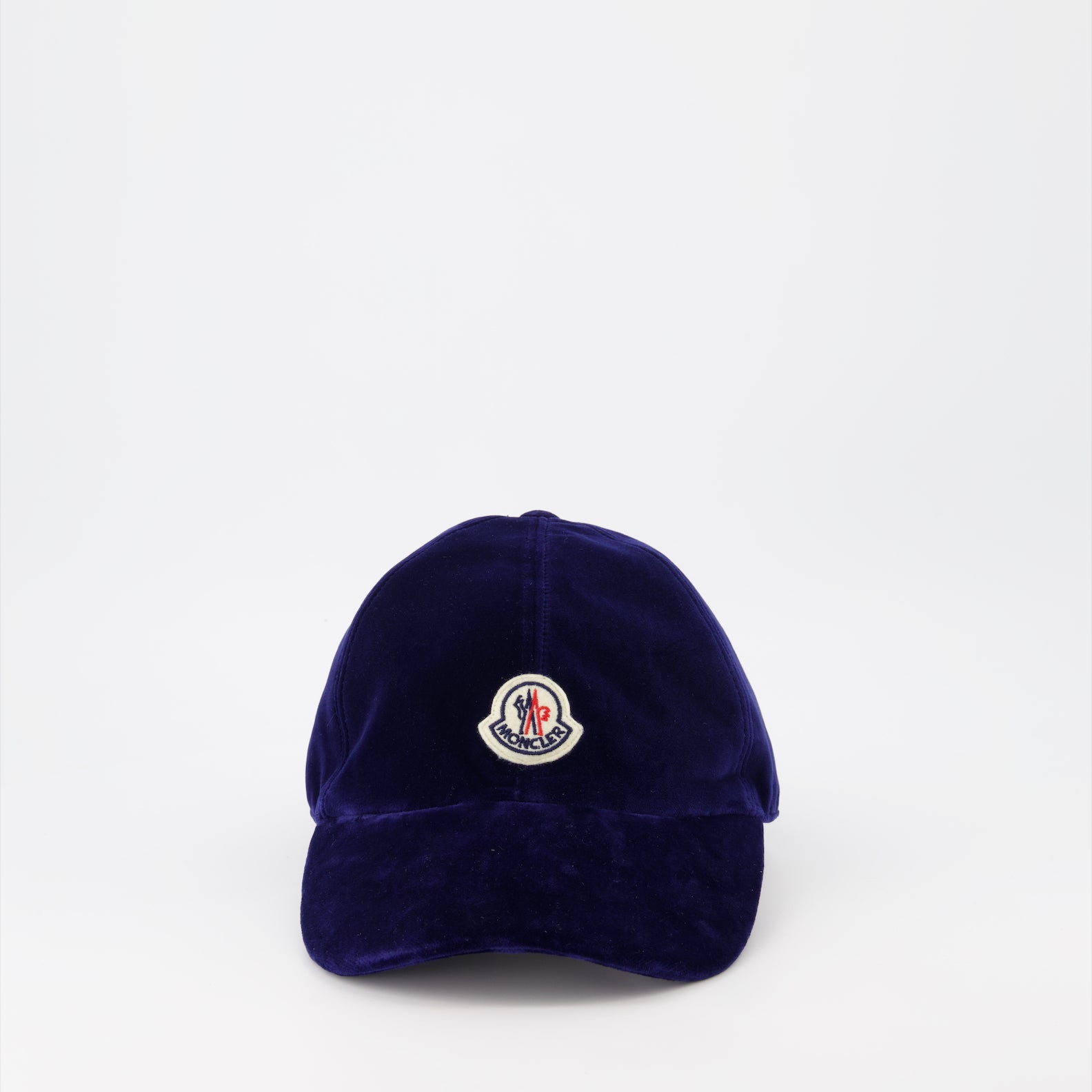Chapeaux, casquettes et bonnets Casquette en velours Moncler Bleu Femme