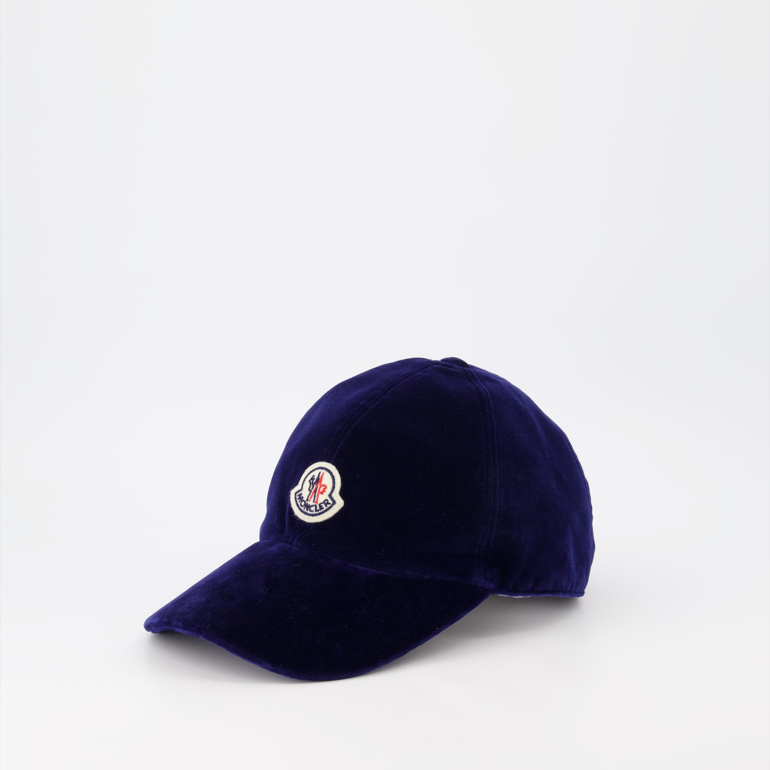 Chapeaux, casquettes et bonnets Casquette en velours Moncler Bleu Femme