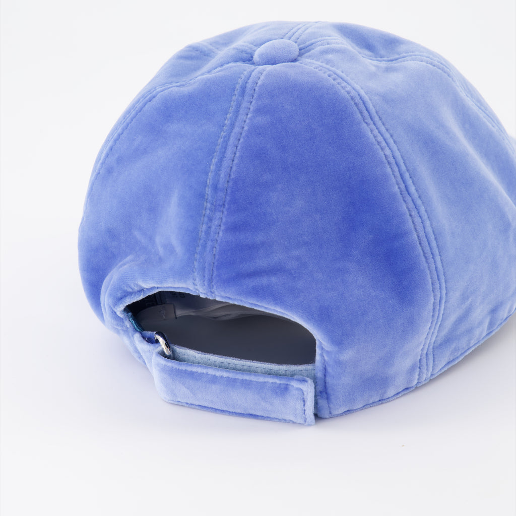 Chapeaux, casquettes et bonnets Casquette en velours Moncler Bleu Femme