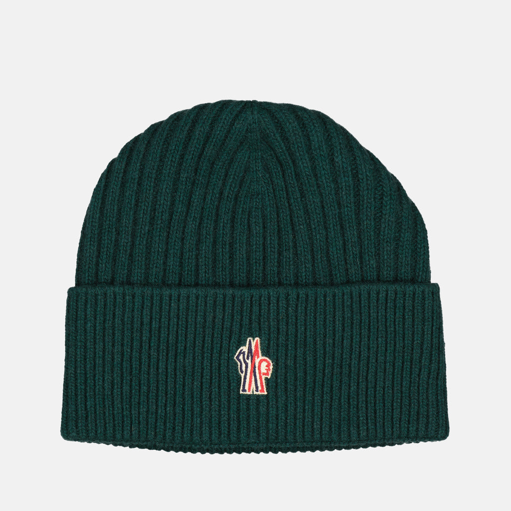 Hats, caps and beanies Logo beanie Moncler Grenoble Green Man