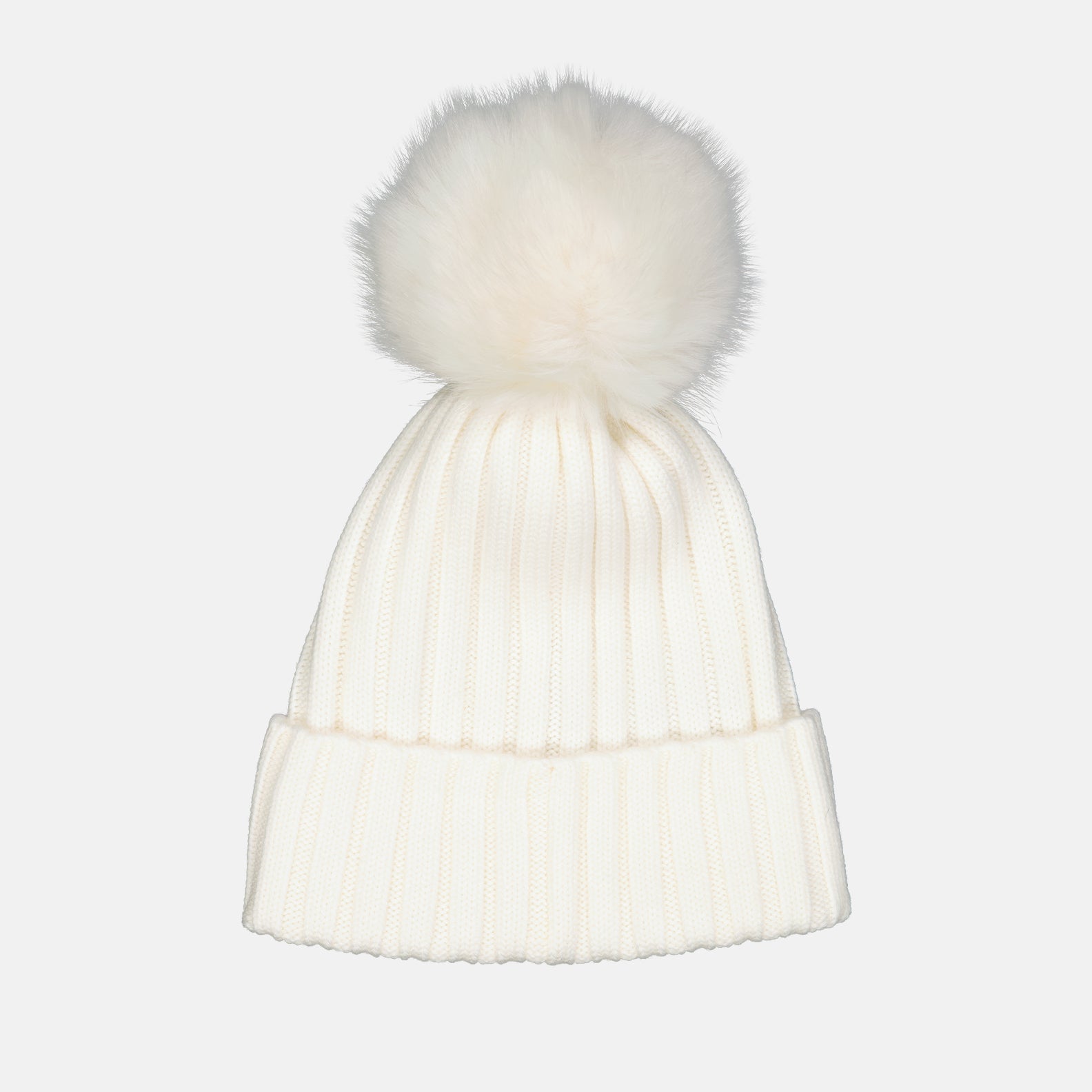 Hats, caps and beanies Pom-pom hat Moncler White Women