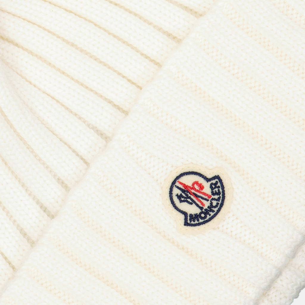 Hats, caps and beanies Pom-pom hat Moncler White Women