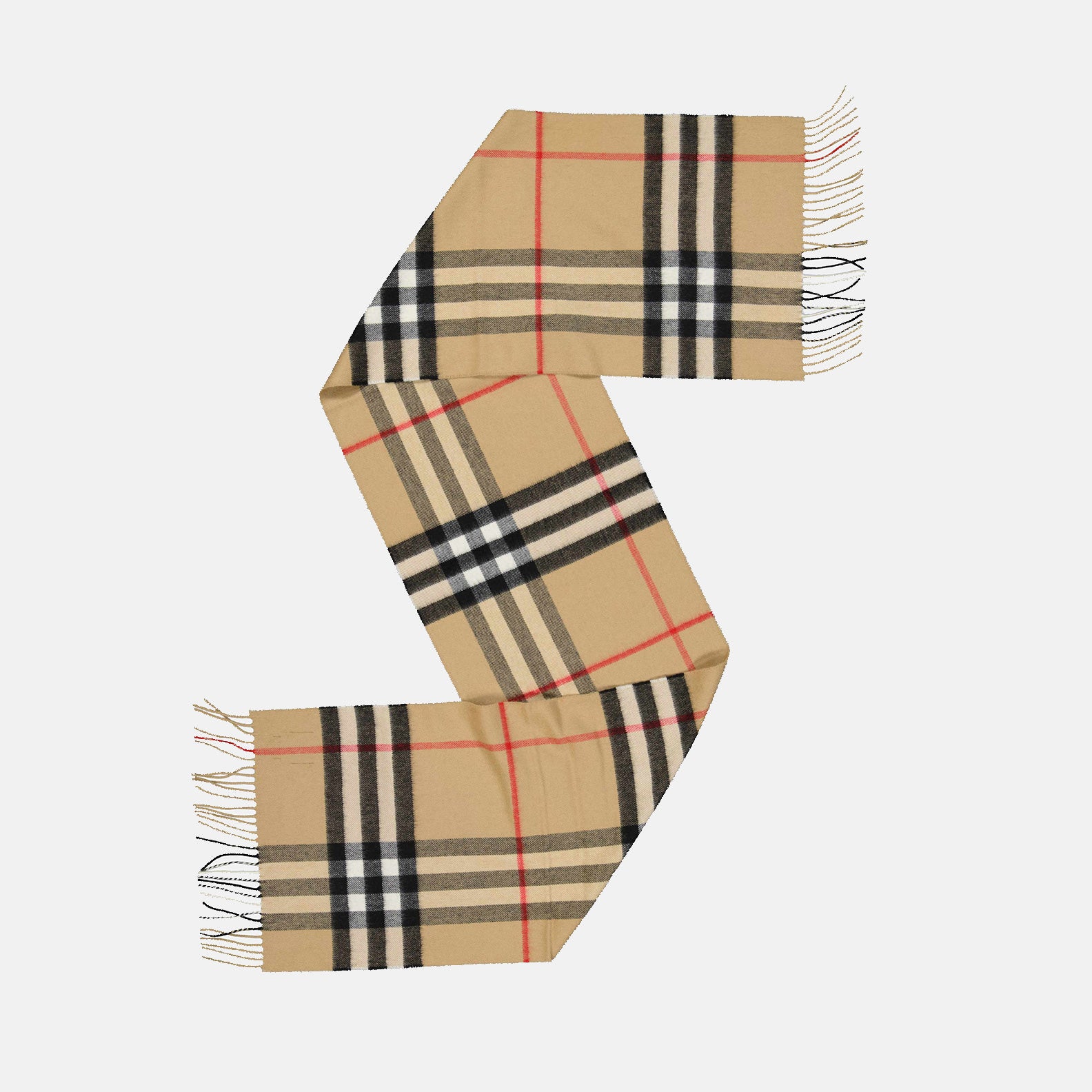 Écharpes, foulards et gants Écharpe à carreaux Burberry Beige Femme