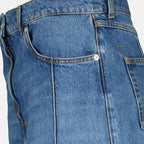 Jupes Jupe en denim Alexander McQueen Bleu Femme