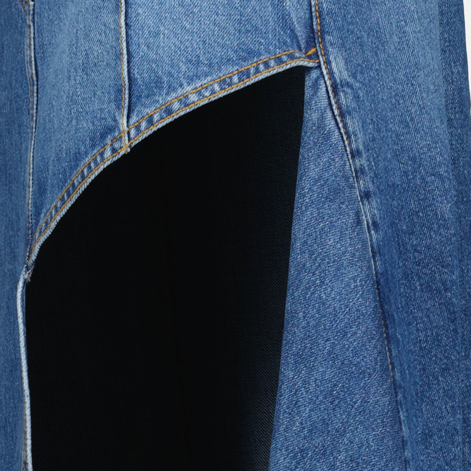 Jupes Jupe en denim Alexander McQueen Bleu Femme