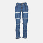 Pants Jean Pants Alexander McQueen Blue Women