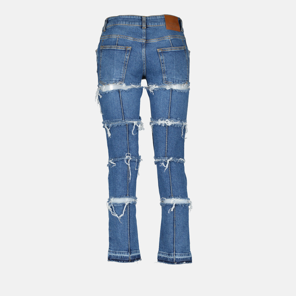 Pants Jean Pants Alexander McQueen Blue Women