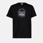 Tシャツ スカルTシャツ Alexander McQueen 黒 男