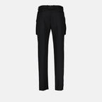 Pantalons Pantalon à poches apparentes Alexander McQueen Noir Homme