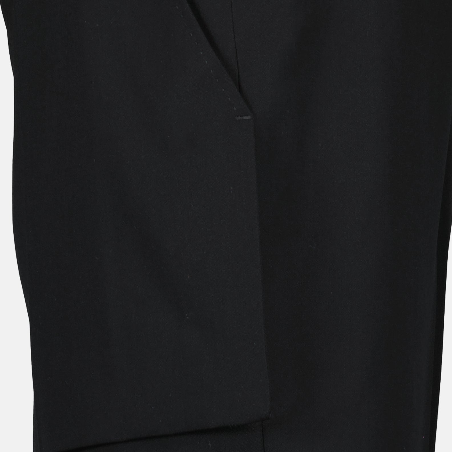 Pantalones Pantalones con Bolsillos Visibles Alexander McQueen Negro Homme