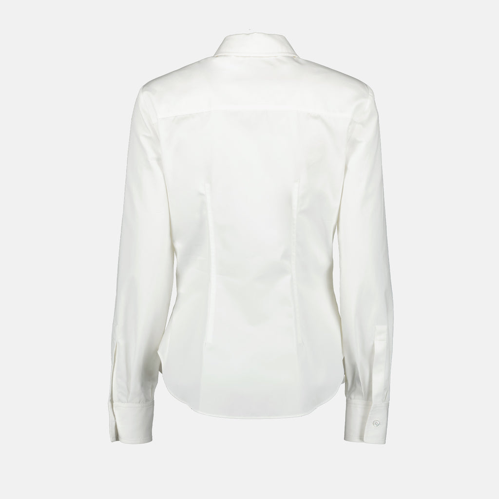 Camisas Chemise à zip Alexander McQueen Blanco Femme