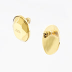 Bijoux Boucles d'oreilles The Faceted Stone Alexander McQueen Doré Femme