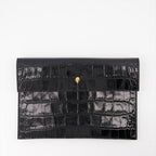 Pochettes Minaudière Skull Alexander McQueen Noir Femme