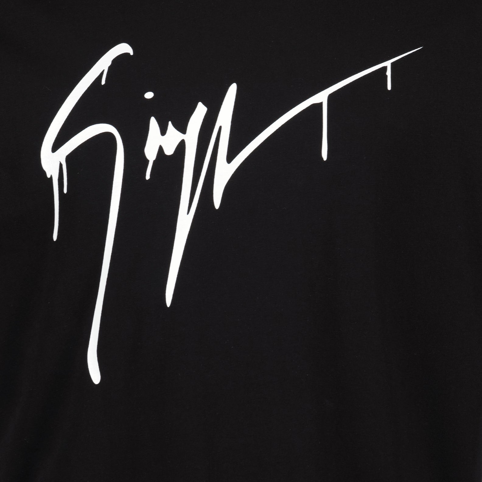Camisetas T-shirt LR-20 Giuseppe Zanotti Negro Homme