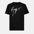 Camisetas T-shirt LR-20 Giuseppe Zanotti Negro Homme