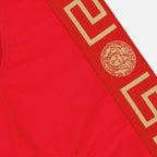 Moda praia Culotte de bain à bordures Greca Versace Vermelho Femme