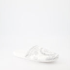 Roupa íntima e homewear Chaussons Medusa Versace Branco Unissex