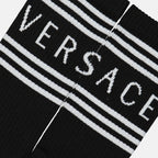 Sous-vêtements et homewear Chaussettes 90s Vintage Logo Versace Noir Homme