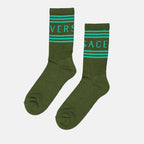 Sous-vêtements et homewear Chaussettes 90s Vintage Logo Versace Vert Homme