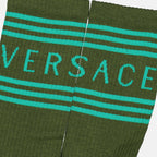 Sous-vêtements et homewear Chaussettes 90s Vintage Logo Versace Vert Homme