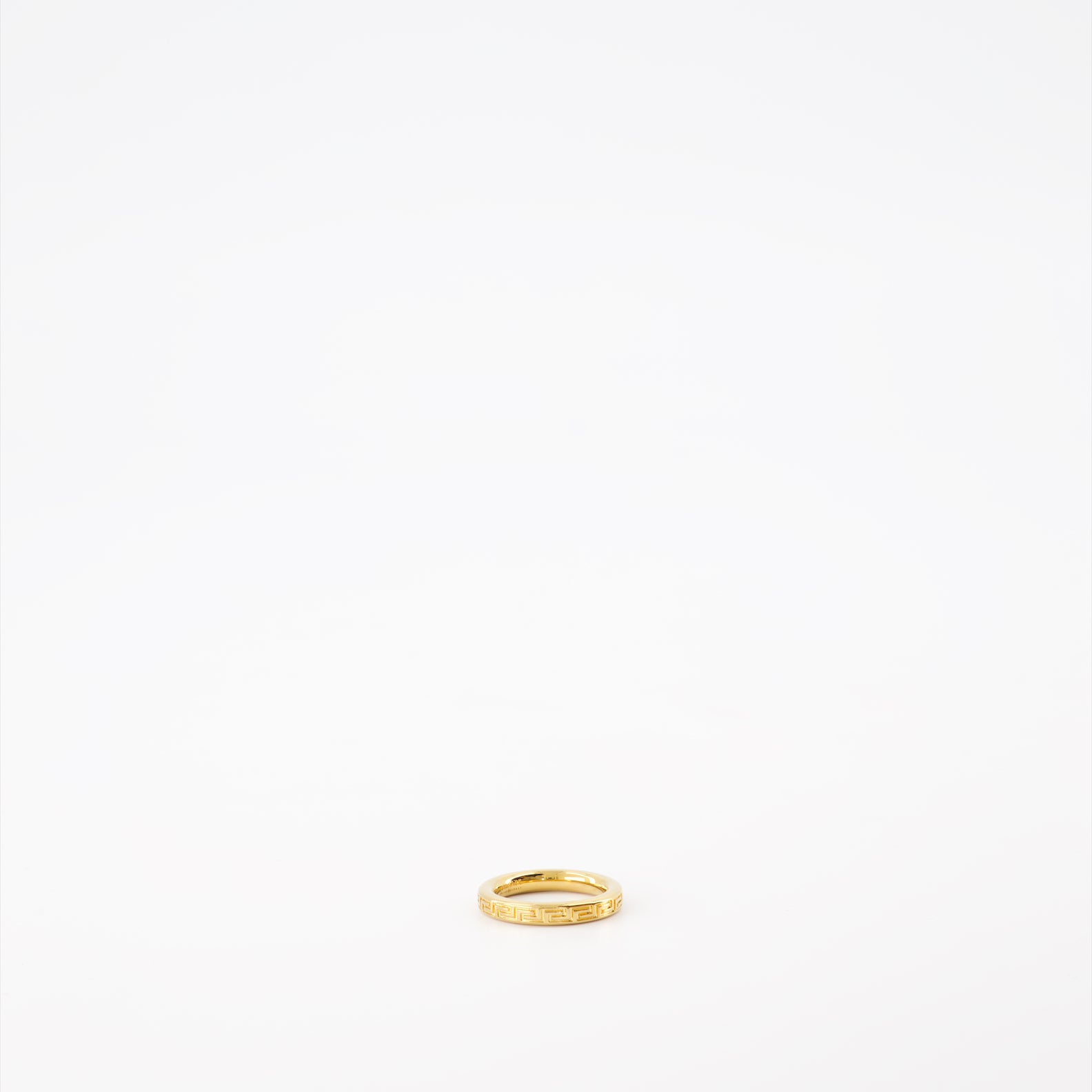 Bijoux Bague Greca Versace Doré Unisexe