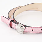 Cintos Ceinture La Medusa Versace Rosa Femme