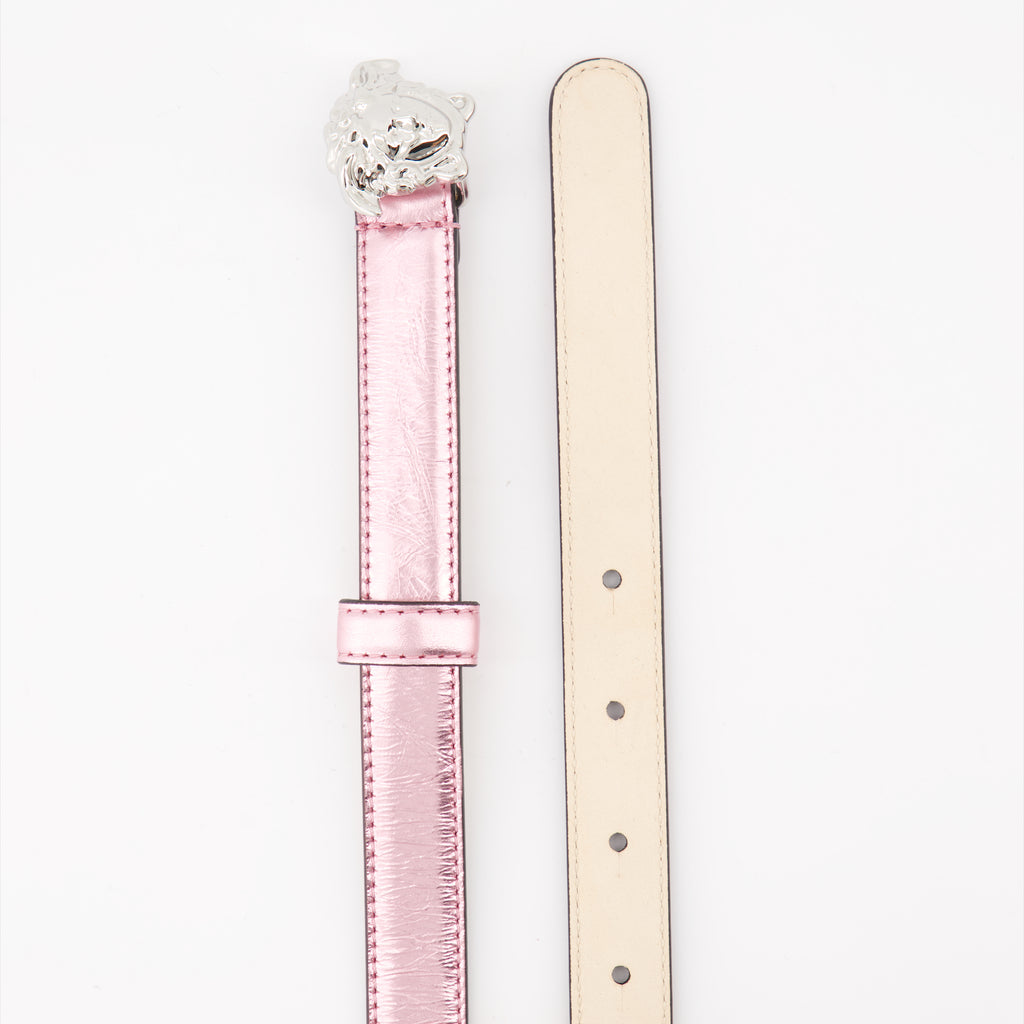 Cintos Ceinture La Medusa Versace Rosa Femme