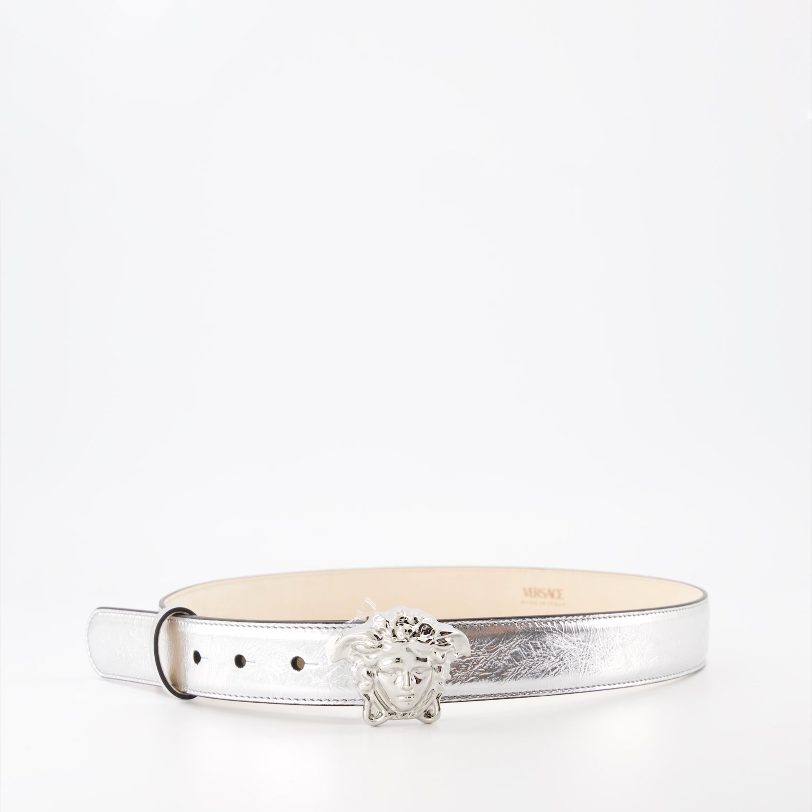 Cintos Ceinture La Medusa Versace Prata Femme