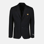 Chaquetas Blazer Medusa Biggie Versace Negro Homme