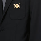 Chaquetas Blazer Medusa Biggie Versace Negro Homme