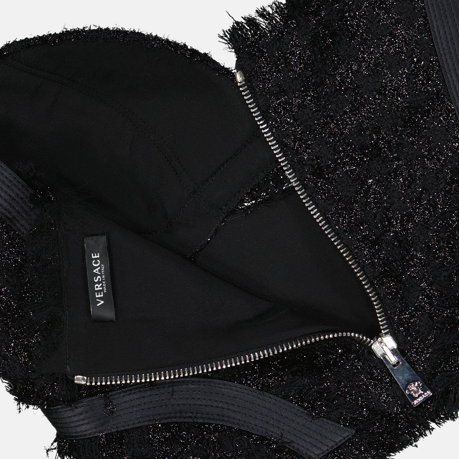 Tops Haut bustier Versace Noir Femme