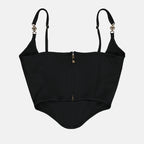 Tops Haut corset Medusa 95' Versace Noir Femme