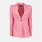 Jaquetas Blazer Medusa Versace Rosa Femme