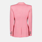 Jaquetas Blazer Medusa Versace Rosa Femme