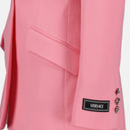 Jaquetas Blazer Medusa Versace Rosa Femme