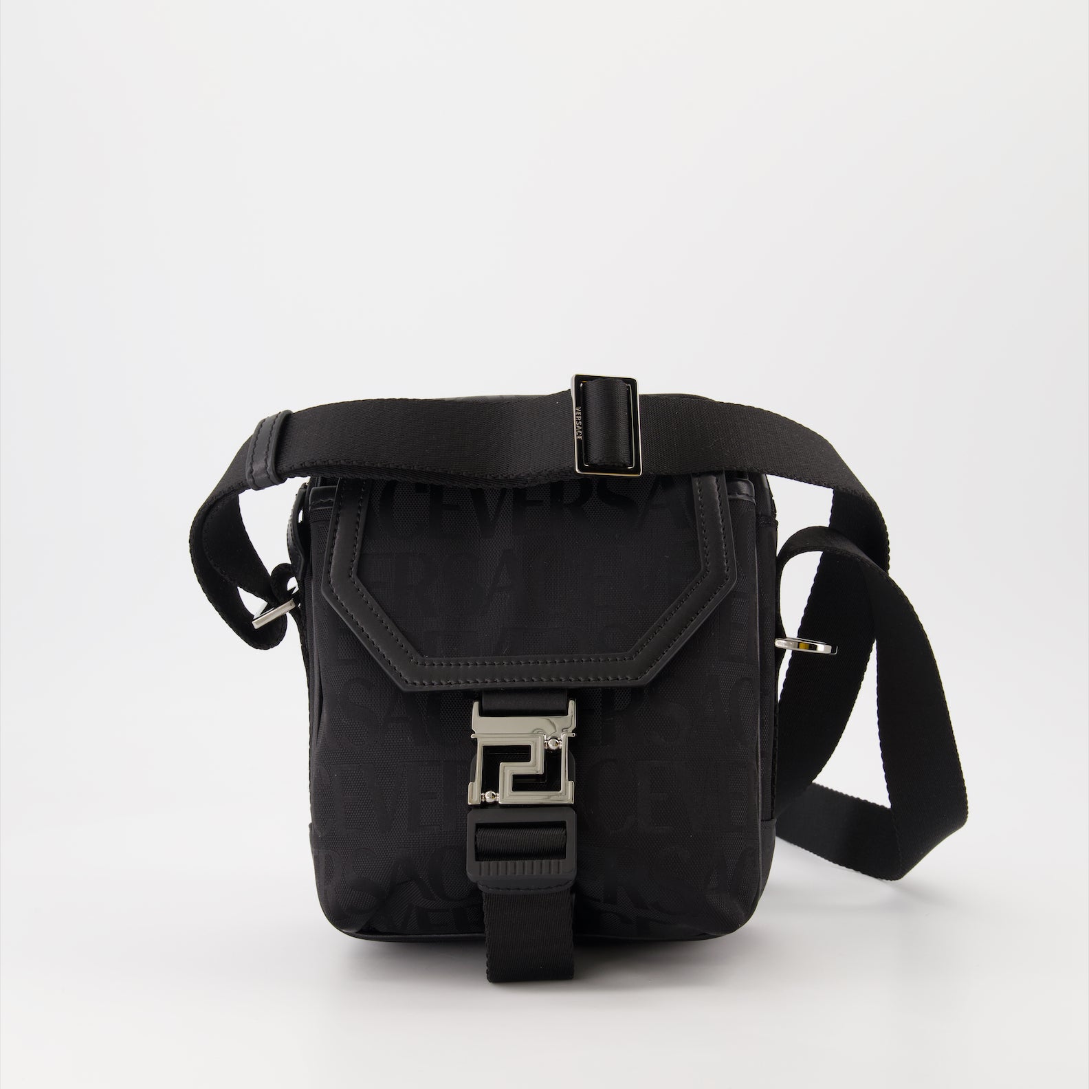 Sacs bandoulière Sac à bandoulière Versace Allover Versace Noir Homme