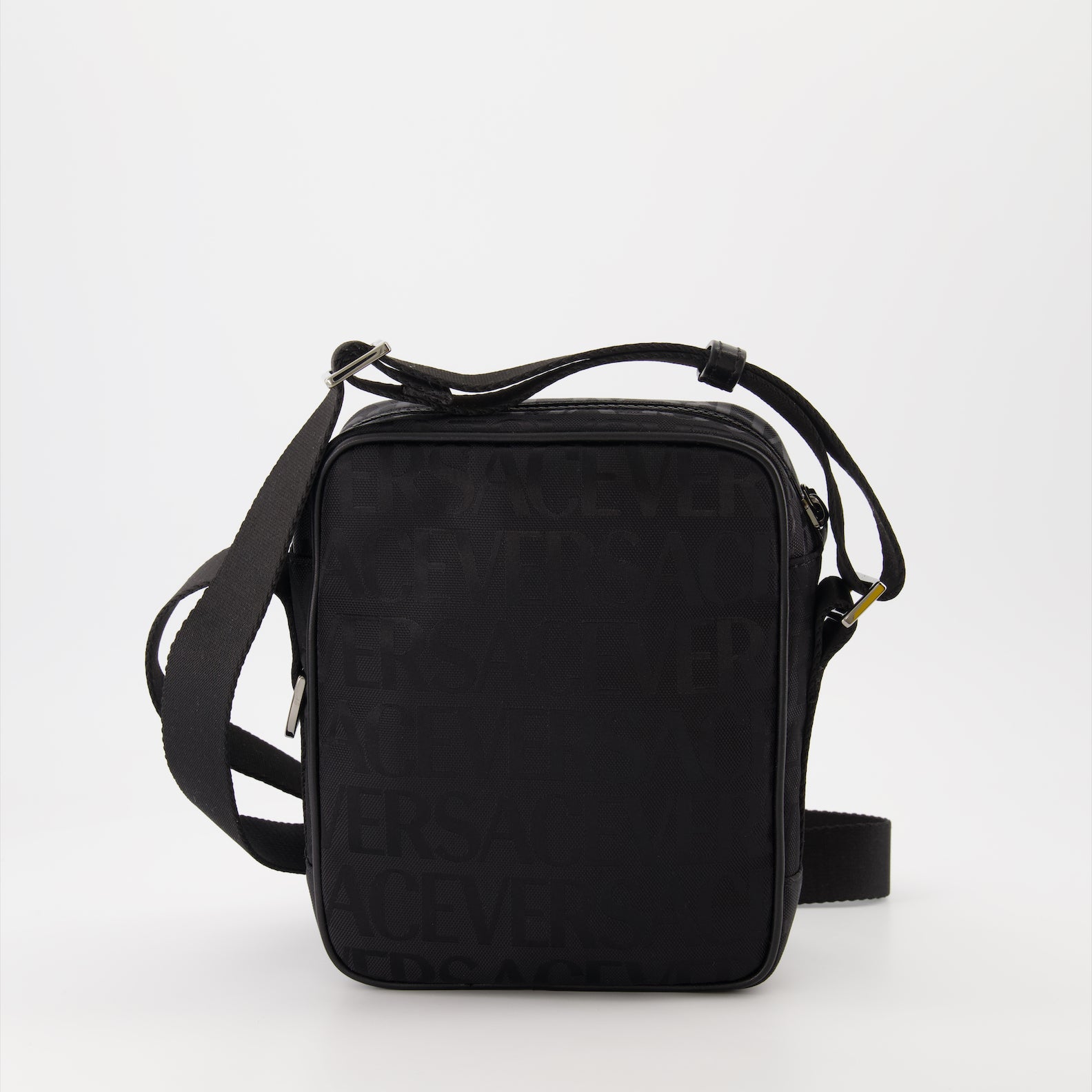 Sacs bandoulière Sac à bandoulière Versace Allover Versace Noir Homme