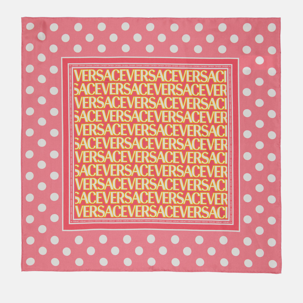 Écharpes, foulards et gants Foulard allover Versace Rose Femme