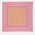 Écharpes, foulards et gants Foulard allover Versace Rose Femme