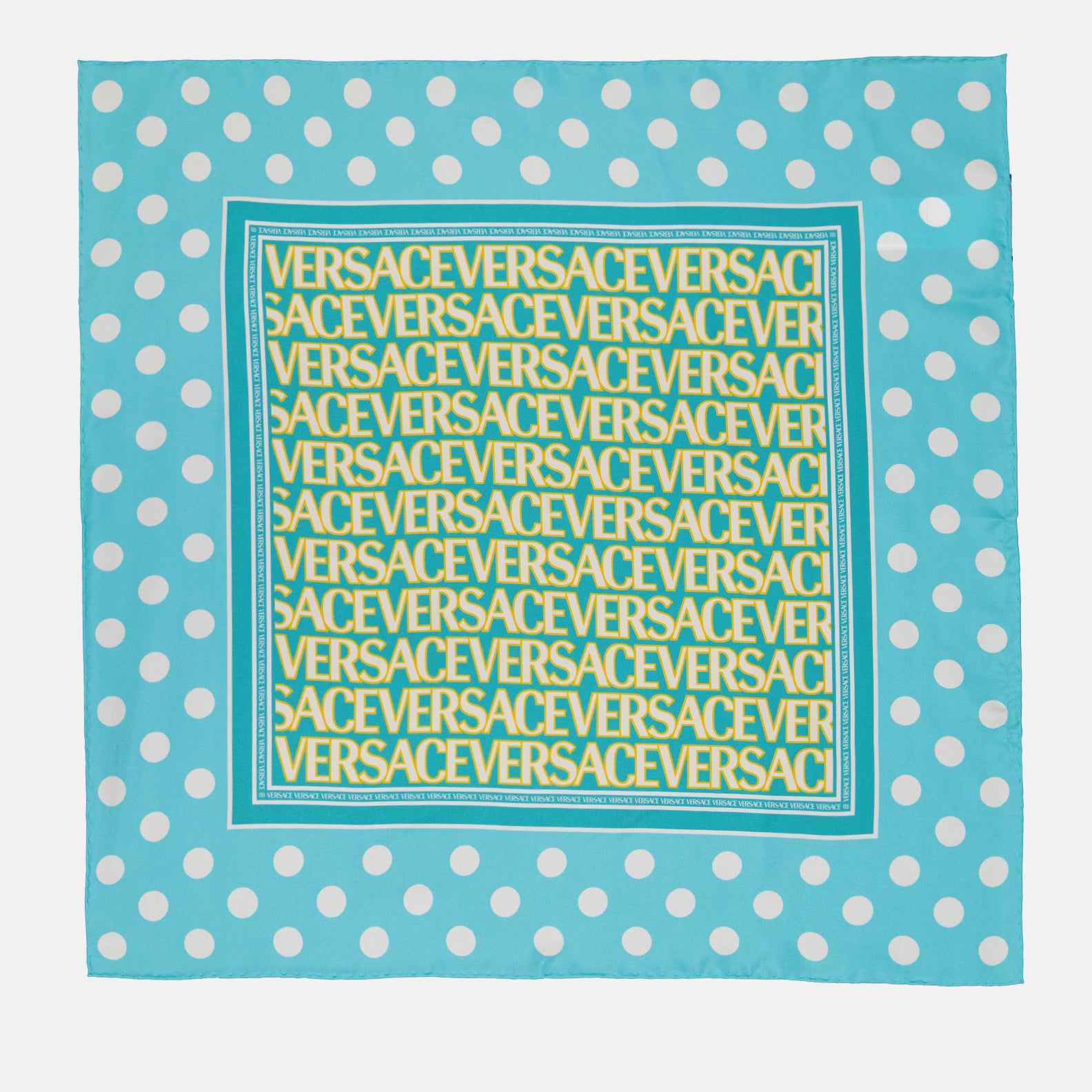 Écharpes, foulards et gants Foulard allover Versace Bleu Femme