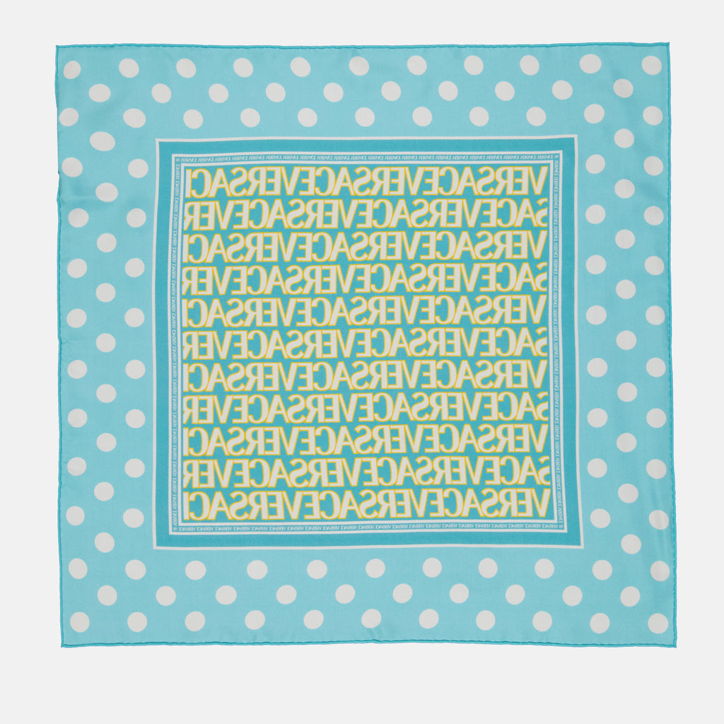 Écharpes, foulards et gants Foulard allover Versace Bleu Femme